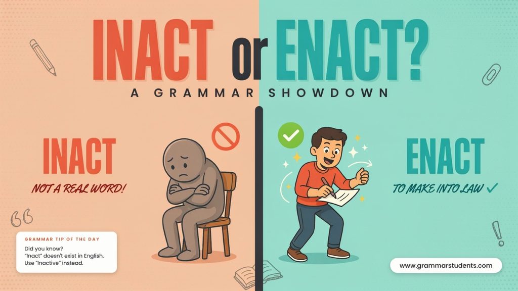 Enact vs Inact at a Glance