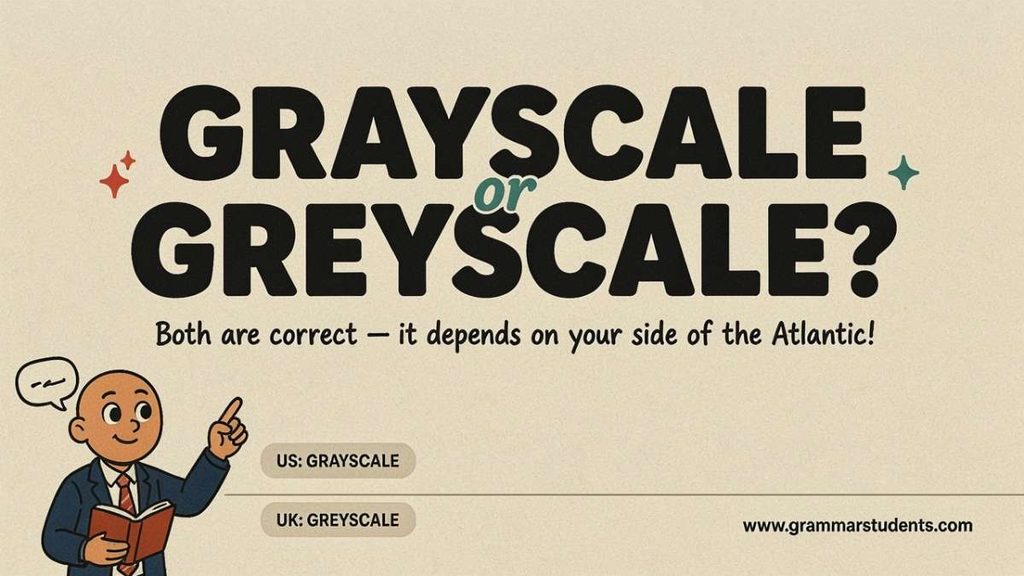 Grayscale Images and Greyscale Images