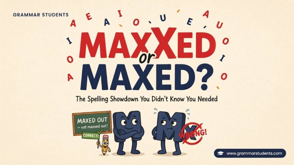 Maxed vs Maxed Out Are They the Same?
