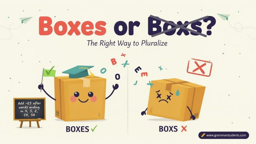 Is Boxs a Word?