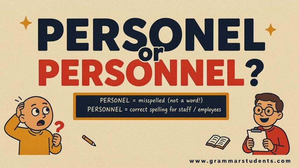Personnel Staff Meaning