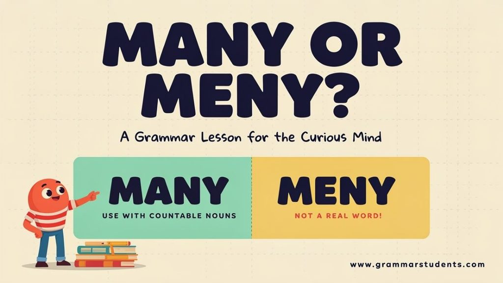 Many English Pronunciation
