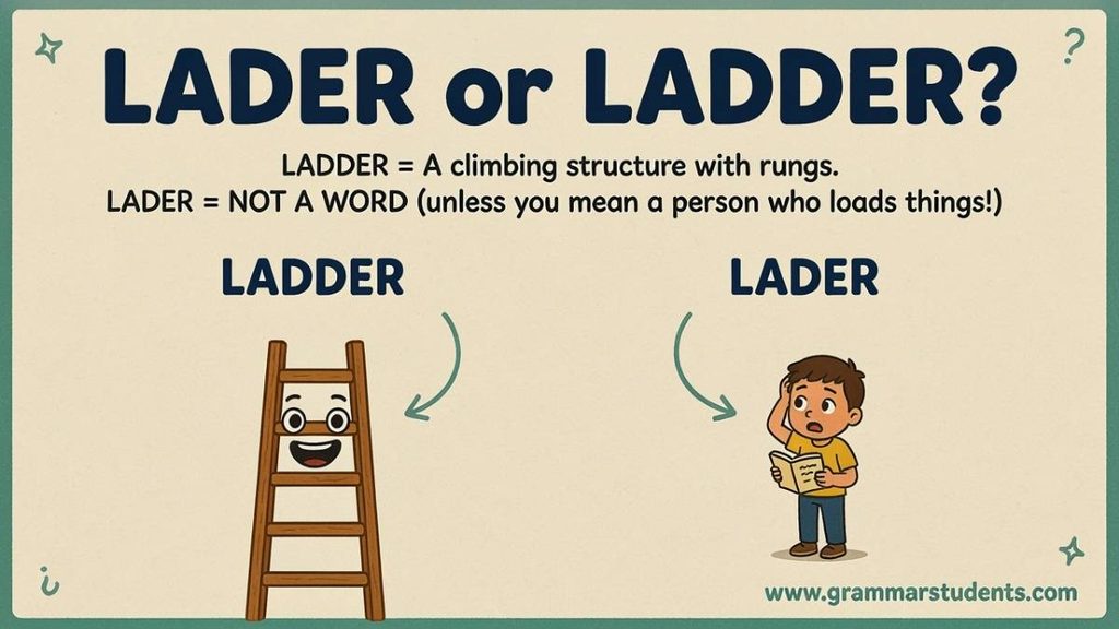 Ladder or Lader