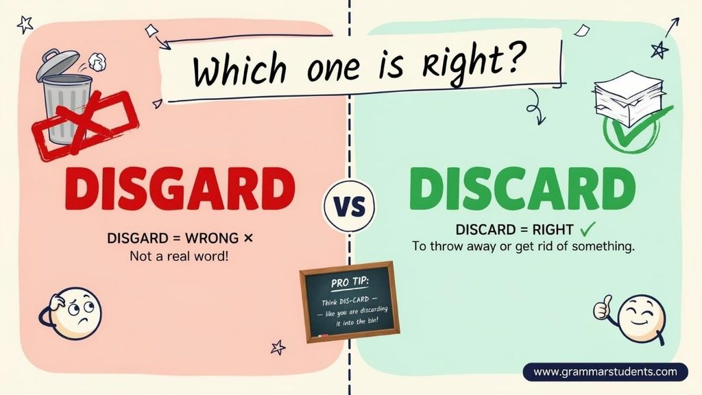 Discard Adjective Form
