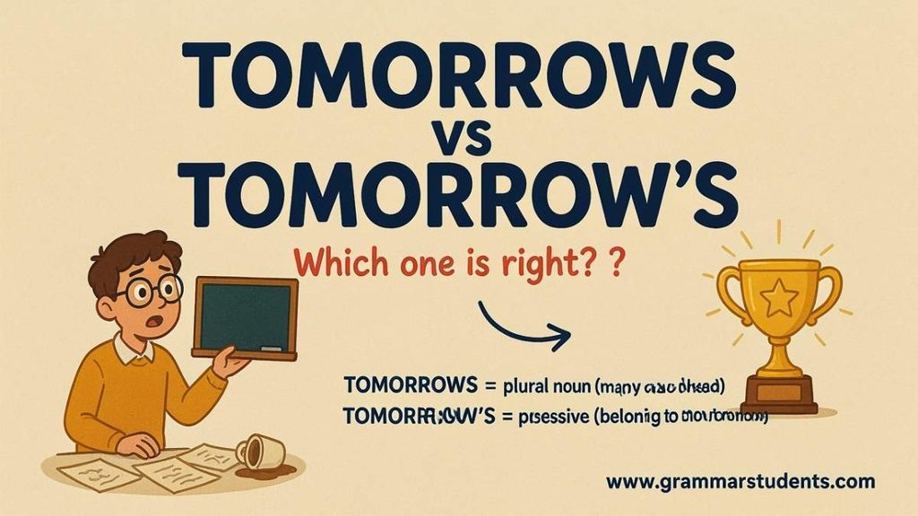 Tomorrows Definition