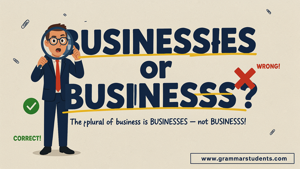 What Does Business’s Mean?
