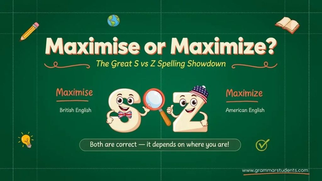 American English Maximize
