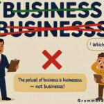 Businesses or Business’s Plural or Possessive?