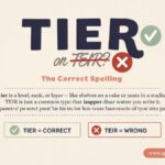 Tier or Teir Which One is Correct?