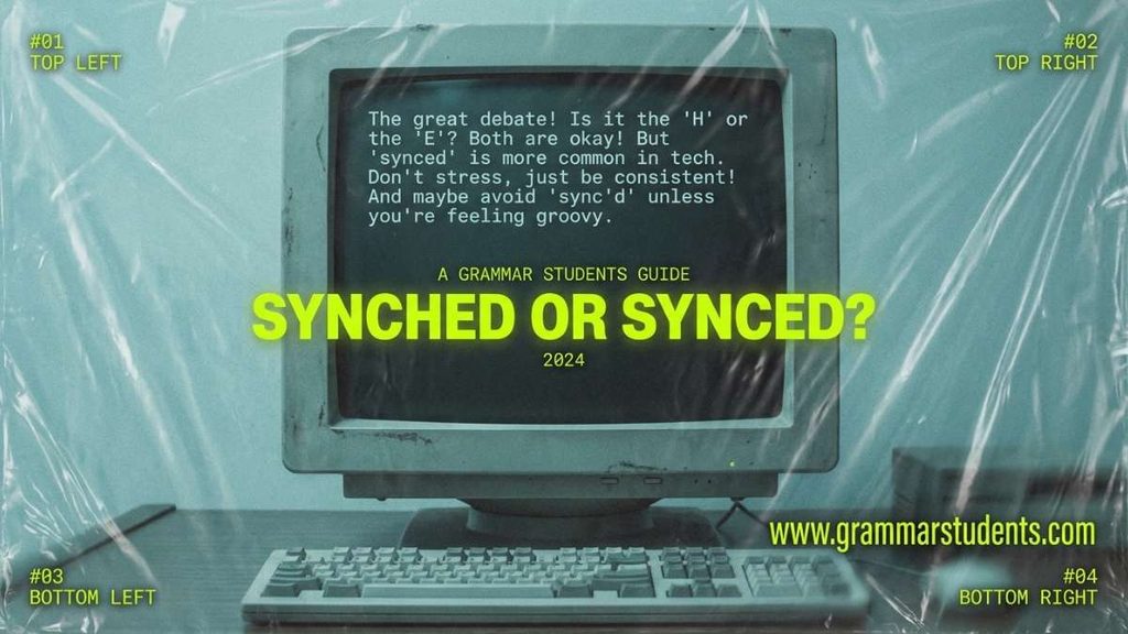 Synced vs In Sync
